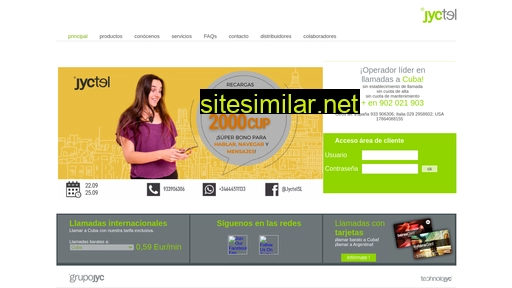 jyctel.es alternative sites