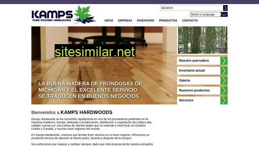 kampshardwoods.es alternative sites