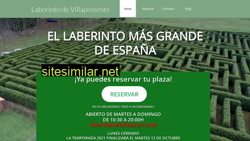 laberintodevillapresente.es alternative sites