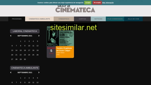 laboralcineteca.es alternative sites