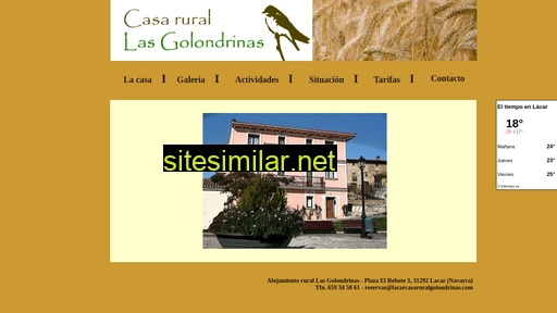 lacarcasaruralgolondrinas.es alternative sites
