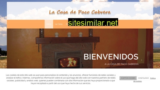 lacasadepacocabrera.es alternative sites