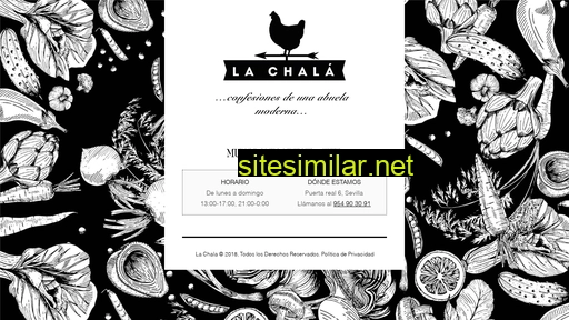 lachalarestaurante.es alternative sites