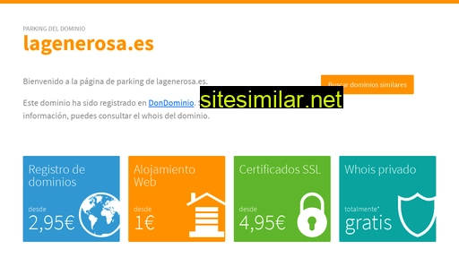 lagenerosa.es alternative sites