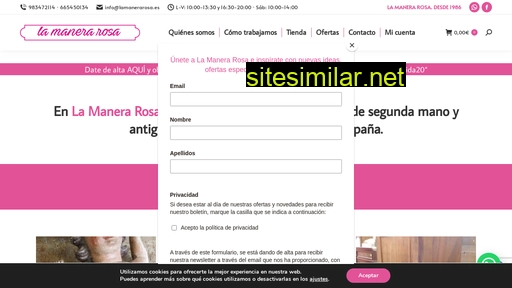lamanerarosa.es alternative sites
