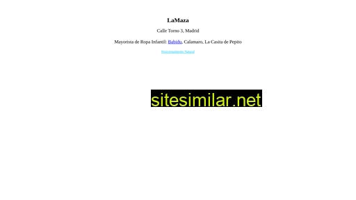 lamaza.es alternative sites