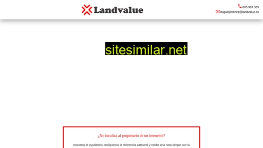landvalue.es alternative sites