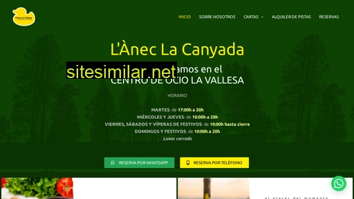laneclacanyada.es alternative sites