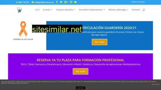 lasclarasdelmarmenor.es alternative sites