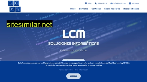 lcmtics.es alternative sites