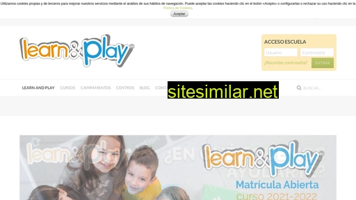 learnandplay.es alternative sites