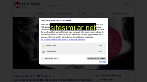 lehvoss.es alternative sites