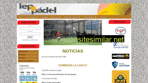 lep-padel.es alternative sites