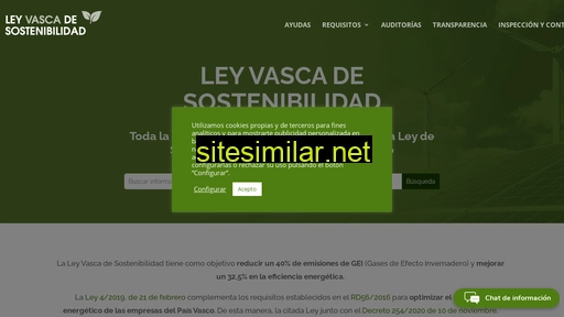 leyvascasostenibilidad.es alternative sites