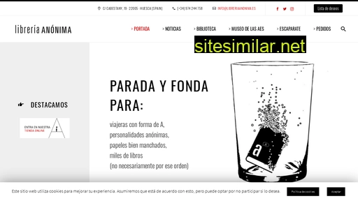 libreriaanonima.es alternative sites