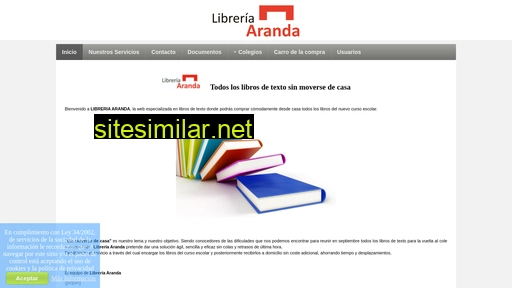libreriaaranda.es alternative sites