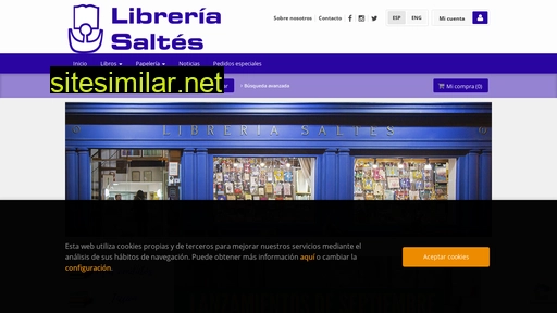 Libreriasaltes similar sites