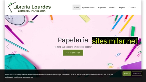libreriaypapelerialourdes.es alternative sites