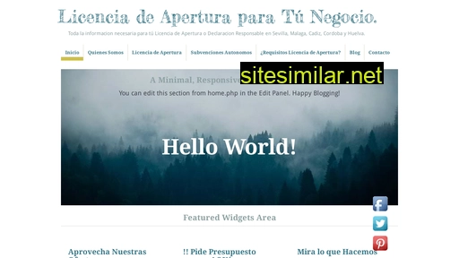 licenciaaperturasevilla.es alternative sites