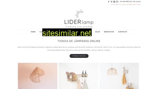 Liderlamp similar sites