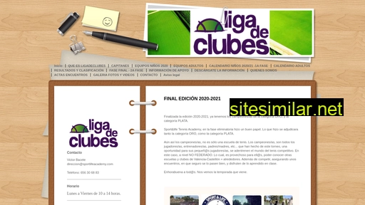 ligadeclubes.es alternative sites