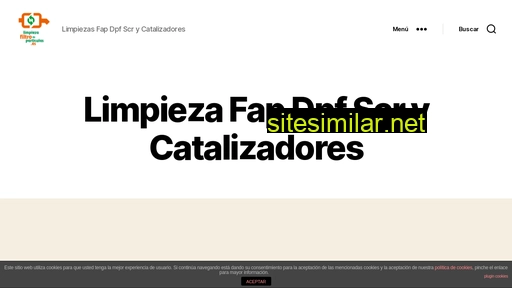 limpiezafiltrodeparticulas.es alternative sites