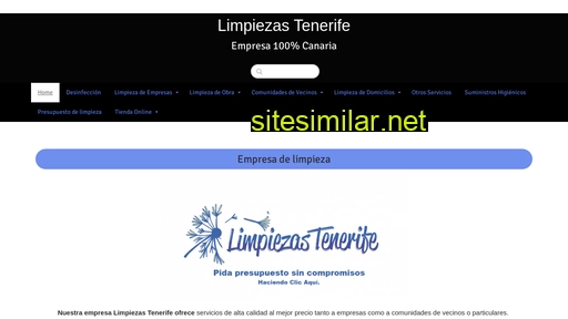 limpiezastenerife.es alternative sites