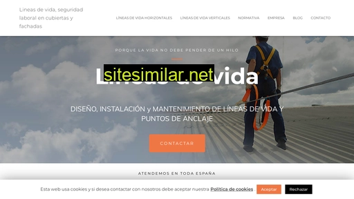 lineasdevidaseguridad.es alternative sites