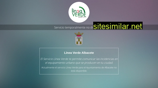 lineaverdealbacete.es alternative sites