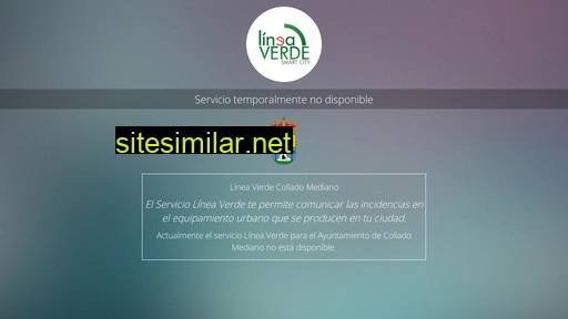 lineaverdecolladomediano.es alternative sites