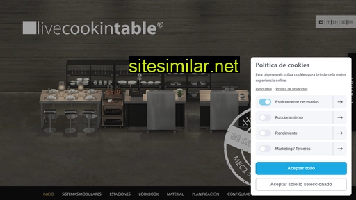 livecookintable.es alternative sites
