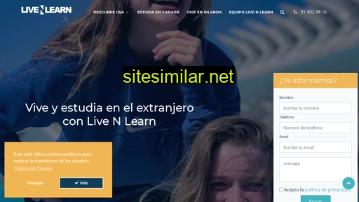 livenlearn.es alternative sites
