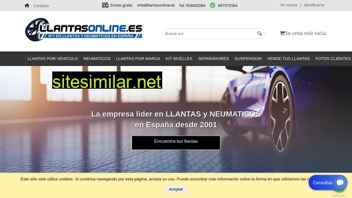 llantasonline.es alternative sites