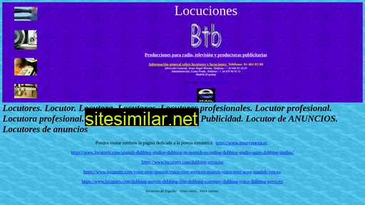 locutorestv.es alternative sites