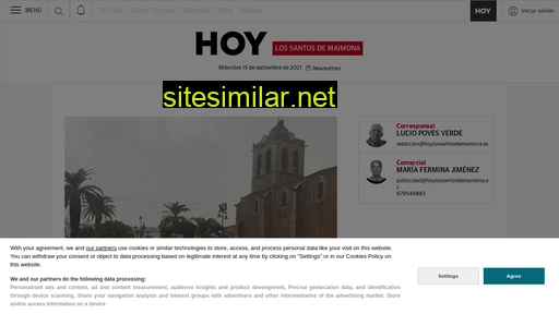 lossantosdemaimona.hoy.es alternative sites