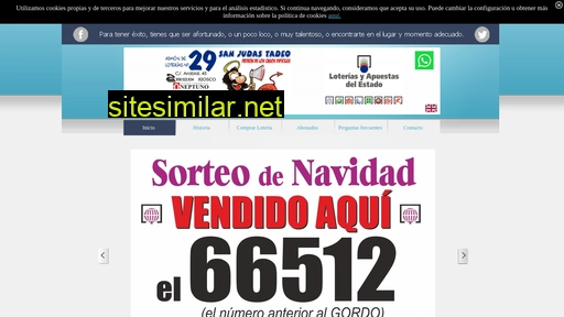 loteriasjudastadeo.es alternative sites