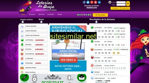loteriaslabruja.es alternative sites