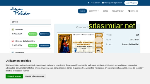 loteriaspulido.es alternative sites