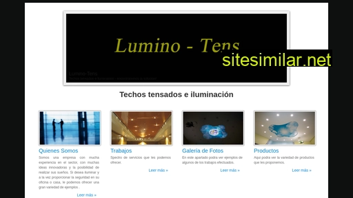 lumino-tens.es alternative sites
