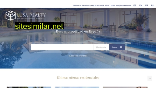 lusarealty.es alternative sites