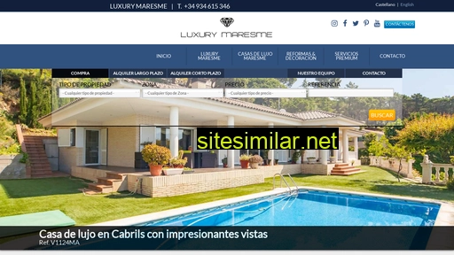 luxurymaresme.es alternative sites