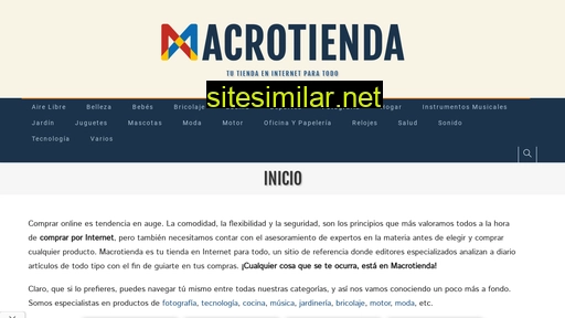 macrotienda.es alternative sites