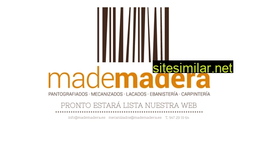 mademadera.es alternative sites