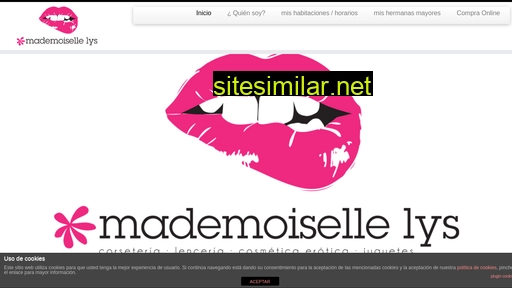 Mademoisellelys similar sites