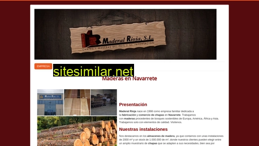 maderalrioja.es alternative sites