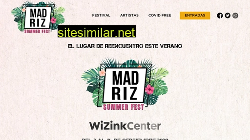 Madrizsummerfest similar sites