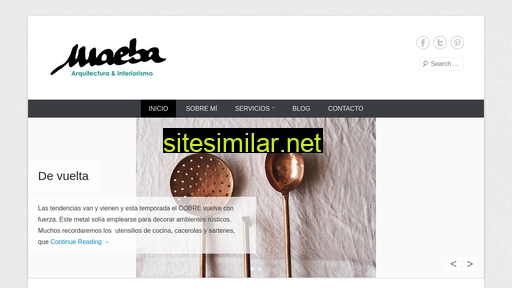 maebarquitectura.es alternative sites