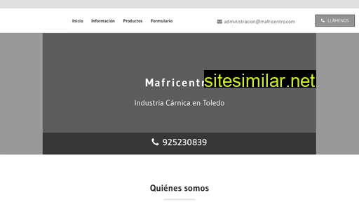 mafricentro.es alternative sites