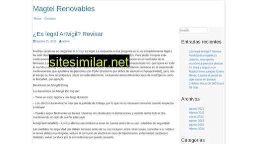 magtelrenovables.es alternative sites
