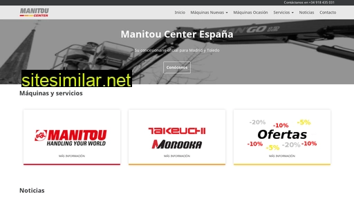 manitoucenter.es alternative sites